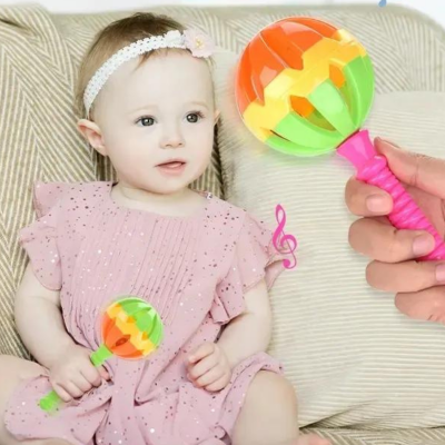 1buc. Zornăitoare Multicoloră pentru Bebeluși | image