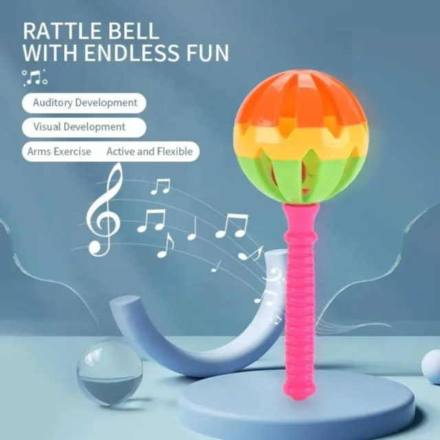 1buc. Zornăitoare Multicoloră pentru Bebeluși