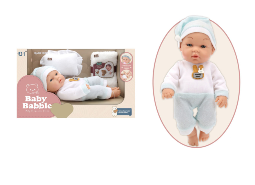 Bebeluș Nou Născut cu Plapumă și Pernuță