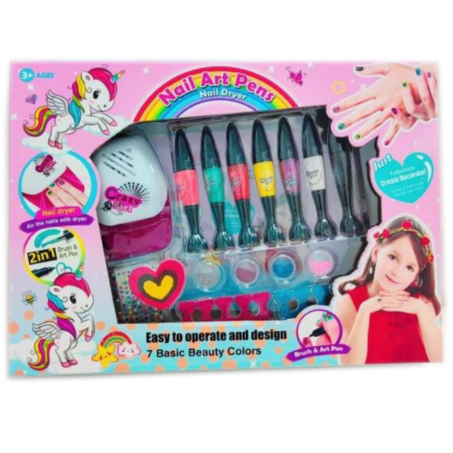 Set creativ pentru decorarea unghiilor – Nail Art Pens