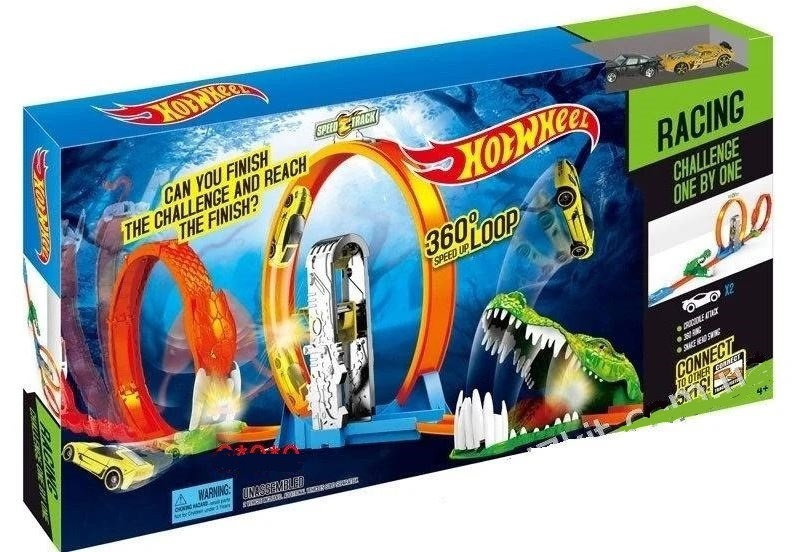 Circuit Hot Wheels  Curbe de 360 Incredibille