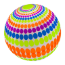 Mingea de Joacă Multicoloră: Distracție și Energie