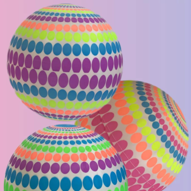 Mingea de Joacă Multicoloră: Distracție și Energie