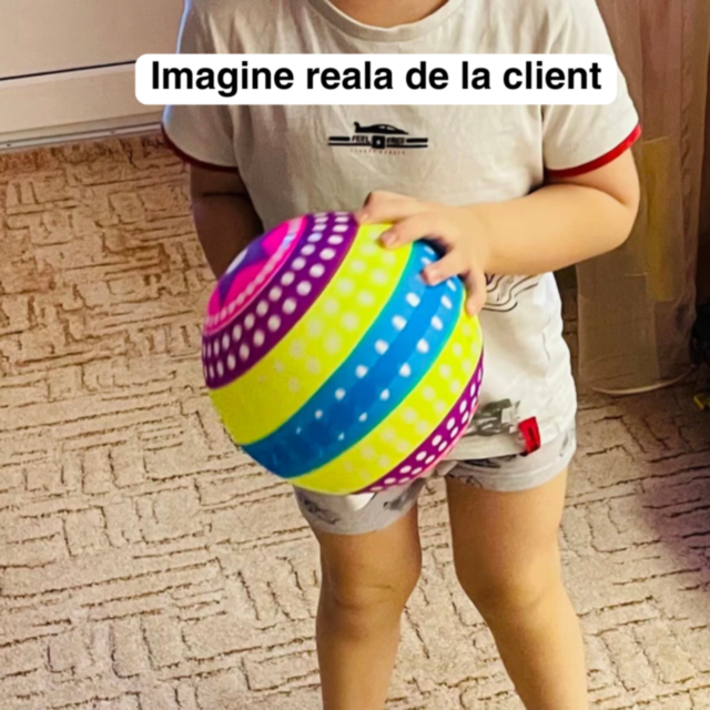 Mingea de Joacă Multicoloră: Distracție și Energie