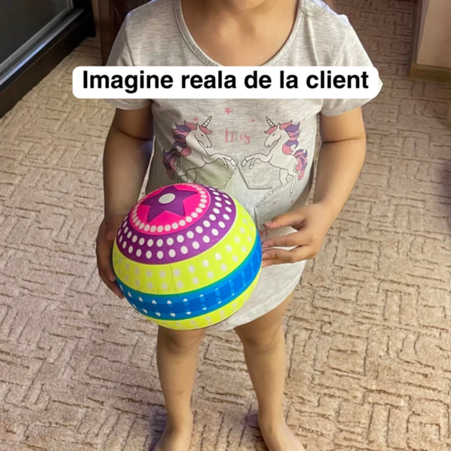 Mingea de Joacă Multicoloră: Distracție și Energie