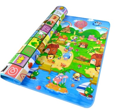 Covoraș de Joacă, cu doua fețe, termoizolant 120cm x 180cm x 0.8cm  | image