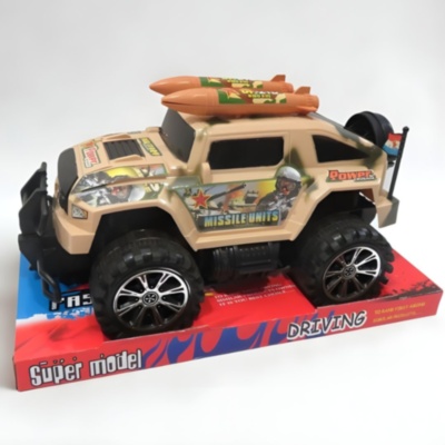 Mașină Off-road Militară Monster Truck cu Rachete (culoare aleatorie) | image