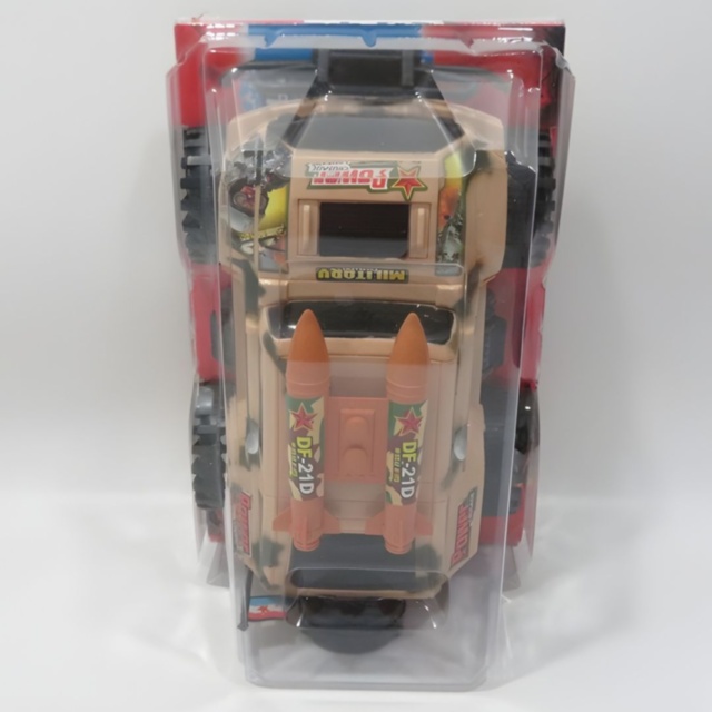 Mașină Off-road Militară Monster Truck cu Rachete (culoare aleatorie)