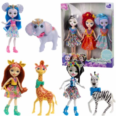 Enchantimals, set 3 Păpuși | image