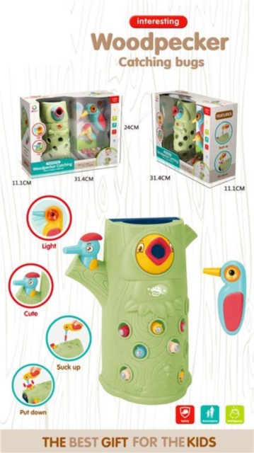 Ciocanitoarea și Viermișori, Joc Magnetic de Pescuit