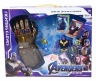 Thanos cu Mănușa Infinity Gauntlet, efecte lumini și sunete