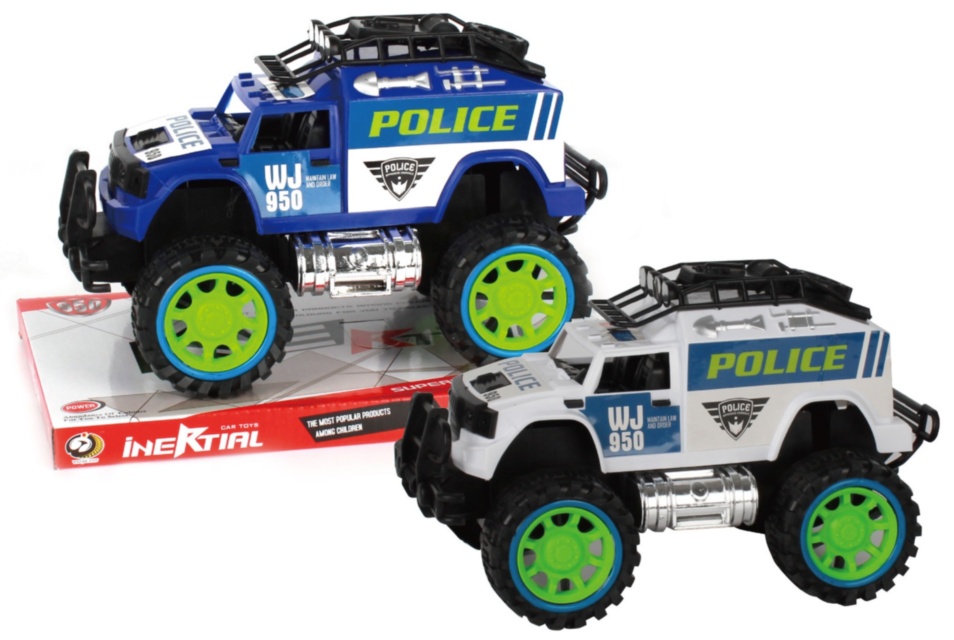 Mașina Off Road de Poliție cu Fricțiune, 26cm