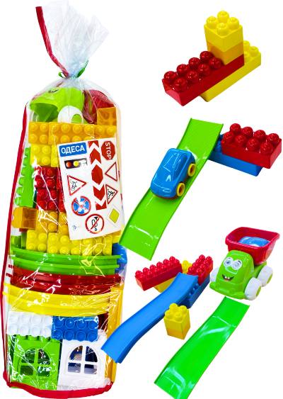 Set de Construcție cu Mașini 116 Piese   | image