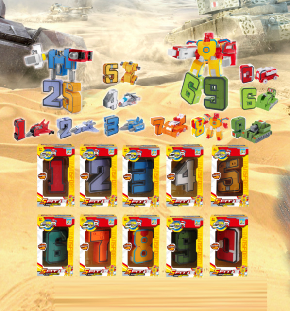 Robot Transformabil în Cifră, Pocket Morphers