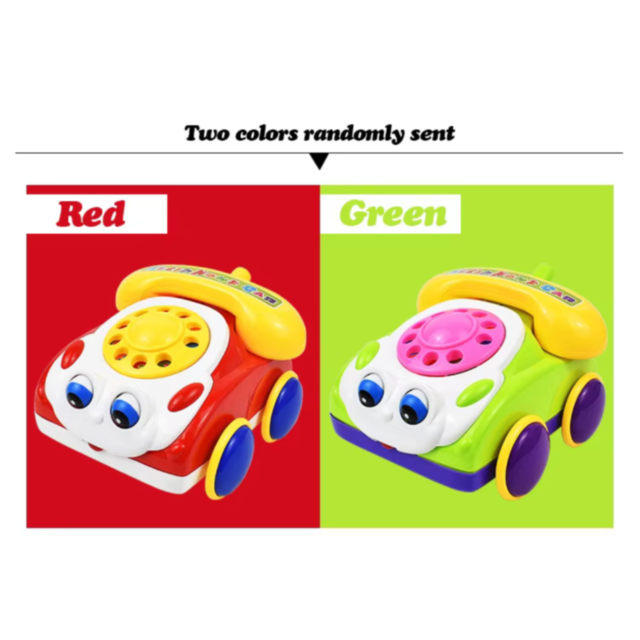 Telefon de jucărie interactiv cu mâner pentru copii