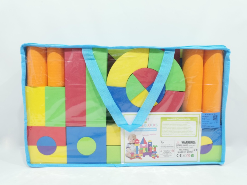 Blocuri Mari de Spumă Construcții 72 Piese