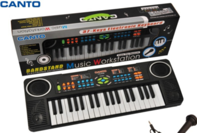 Orgă Electronică 37 Clape cu Microfon  | image