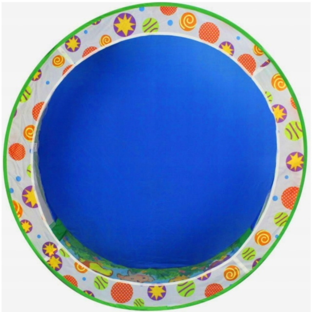 Piscină de Joacă cu Coș de Baschet și Plasă de Siguranță