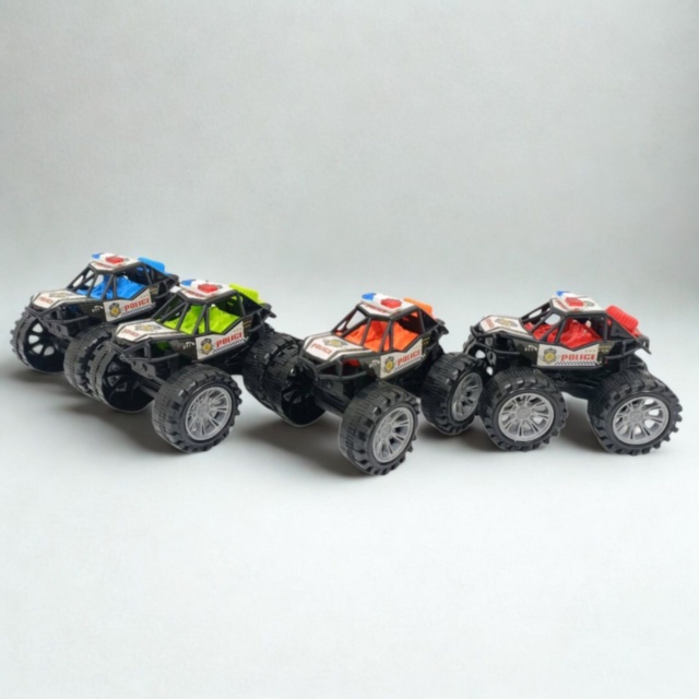 Mașină Off-road Poliție Monster Truck cu Suspensie (culoare aleatorie)