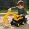 Excavator mare de jucărie cu braț și cupă mobile