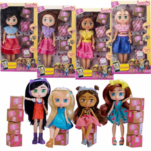 Păpusa Boxy Girls cu Surprize, Series 2