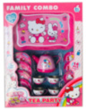 Set pentru Micul Dejun Hello Kitty din 14 Piese, Metalic