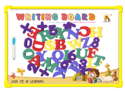 Tablă Magnetică de Desen cu 41 Litere, 40cm | image