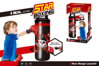 Sac de Box cu Mănuși, Interactiv cu 8 Sunete, 55cm | image