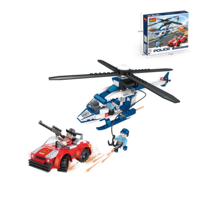 Set de Construcție, "Poliție: Urmărirea Hoților" 229 piese