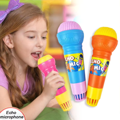 1buc. Microfon cu Efect de Ecou pentru Copii - Distracție Colorată și Interactivă | image