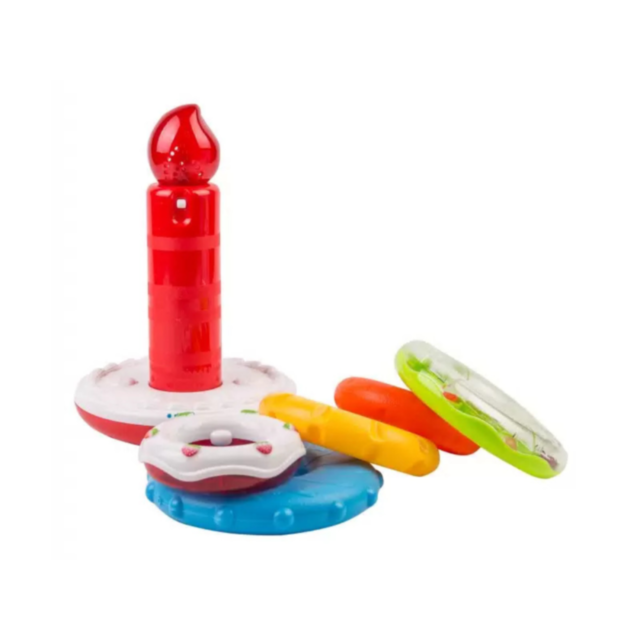 Piramidă Muzicală Interactivă cu Lumini și Sunete pentru Copii