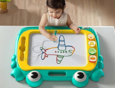 Tablă de Desen Magnetică 3 în 1 - Tabletă, Stand și Birou | image