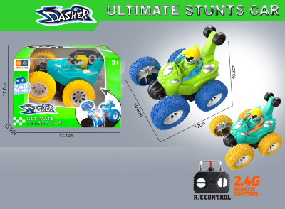 Mașinuță de Cascadorii cu Telecomandă 2.4G – Acțiune și Distracție pentru Copii | image