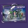Set de construcție Motocicletă cu 458 piese