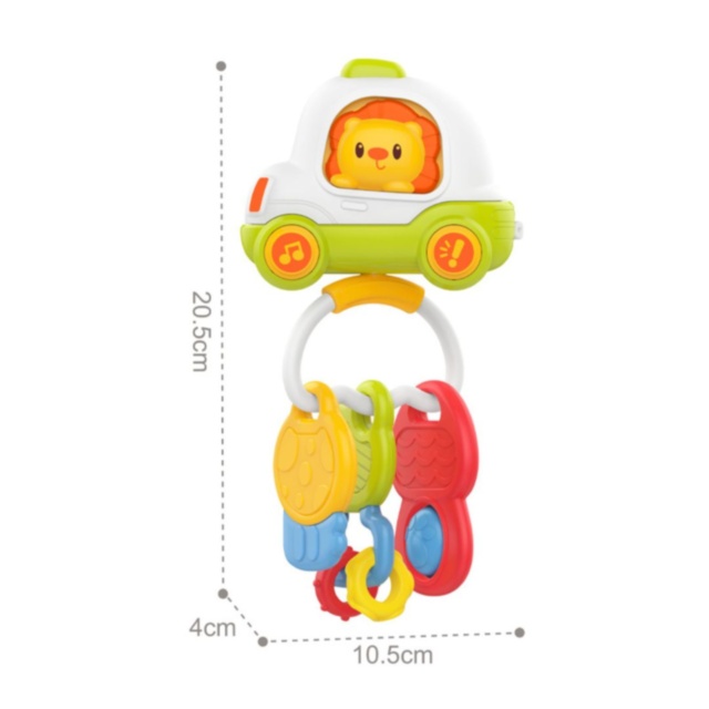 Zornăitoare Muzicală Chei Auto cu Lumini