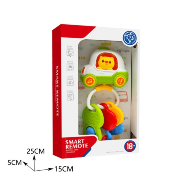 Zornăitoare Muzicală Chei Auto cu Lumini