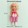 Păpușă muzicală Sweet Girl 27 cm cu rochie