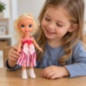 Păpușă muzicală Sweet Girl 27 cm cu rochie
