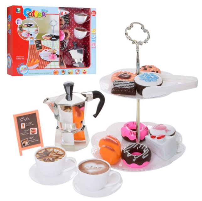 Set Mic Dejun cu Ibric și Prăjituri