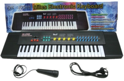 Orga Electronică Mare cu Multiple Funcții și Microfon | image