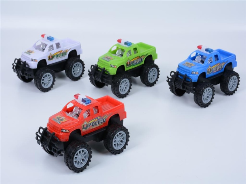 Mașina Off Road de Poliție cu Fricțiune, 16cm