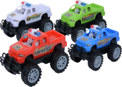 Mașina Off Road de Poliție cu Fricțiune, 16cm | image