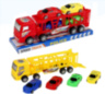 Camion cu Trailer și 4 Mașinuțe, 32cm 