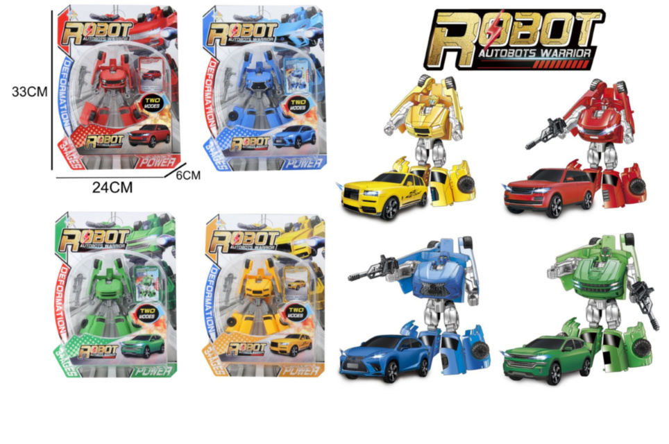 Robot Transformabil în Mașină