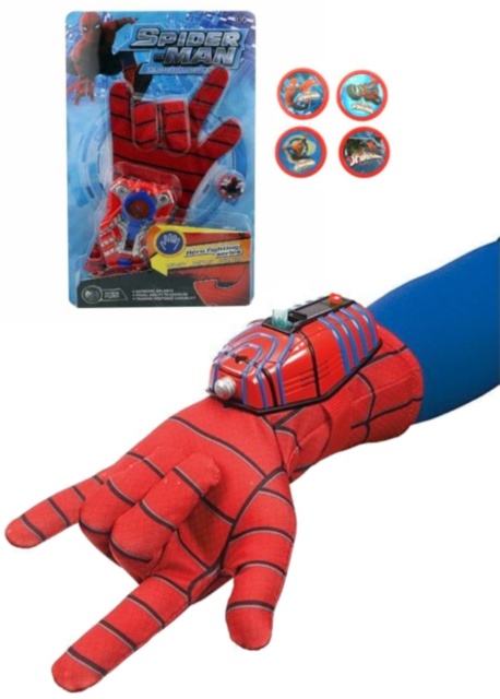 Omul Păianjen, Mănușa cu Lansator de Discuri 