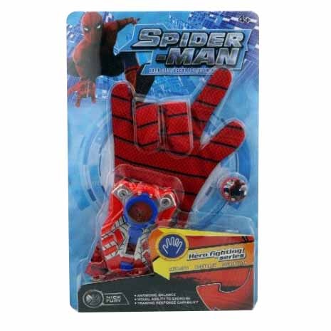 Omul Păianjen, Mănușa cu Lansator de Discuri 