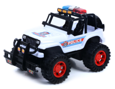 Mașina de Poliție Safari cu Fricțiune, 26cm   | image