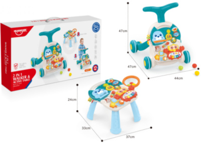 2in1 Antepremergător și Masuță cu Activități | image
