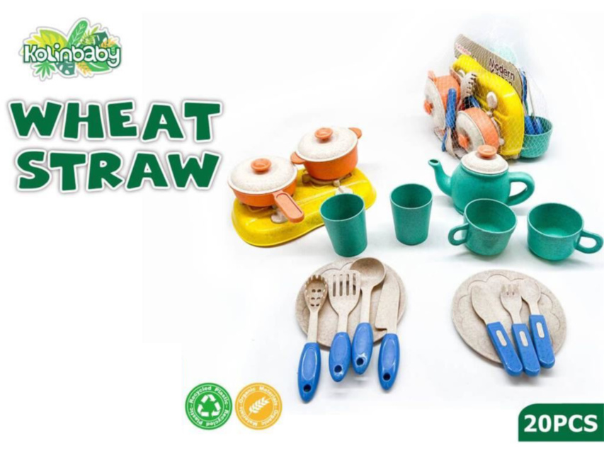 Set Tacâmuri din Platic Ecologic Reciclat