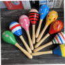 Maracas din Lemn de 20 cm pentru Copii (culoare aleatorie)